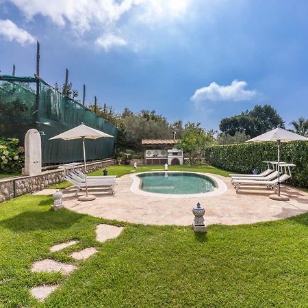 Villa Mimosa Rustic Elegance Views & Pool Massa Lubrense Luaran gambar