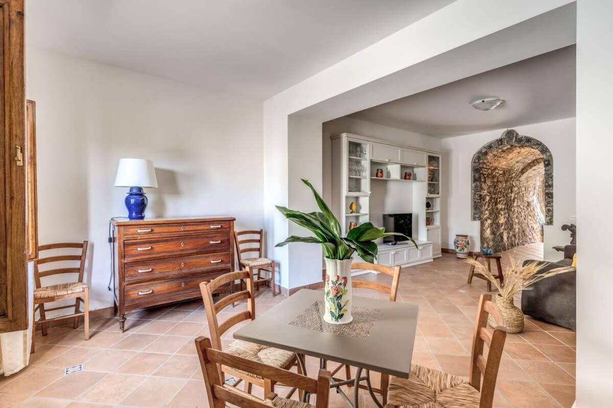 Villa Mimosa Rustic Elegance Views & Pool Massa Lubrense Luaran gambar