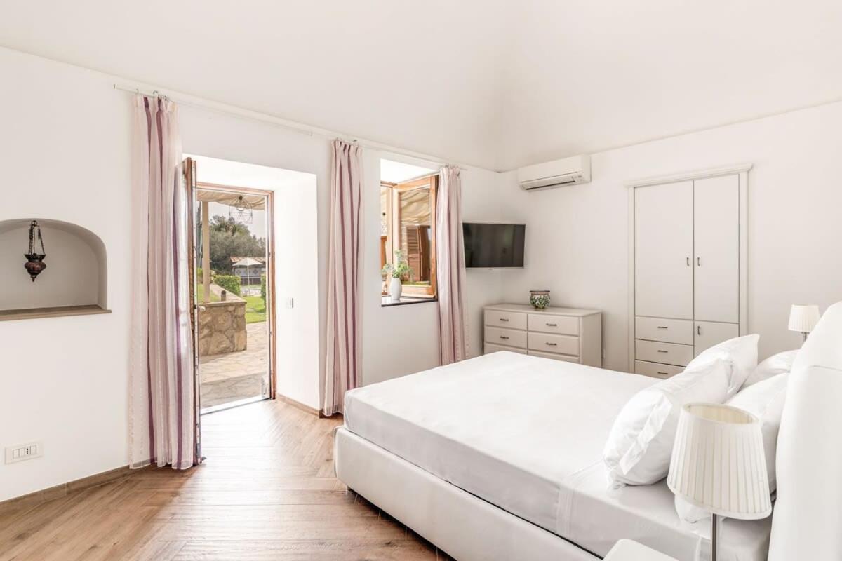 Villa Mimosa Rustic Elegance Views & Pool Massa Lubrense Luaran gambar