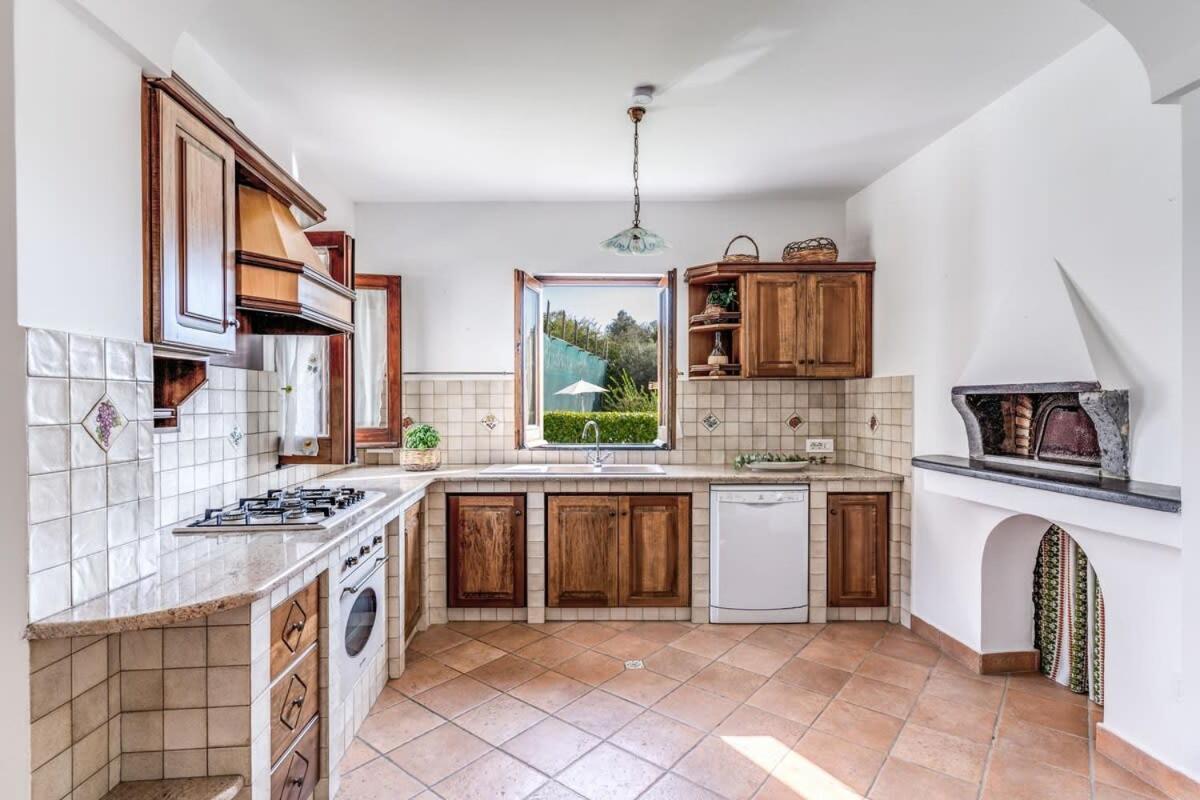 Villa Mimosa Rustic Elegance Views & Pool Massa Lubrense Luaran gambar