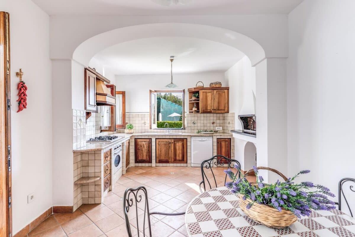 Villa Mimosa Rustic Elegance Views & Pool Massa Lubrense Luaran gambar