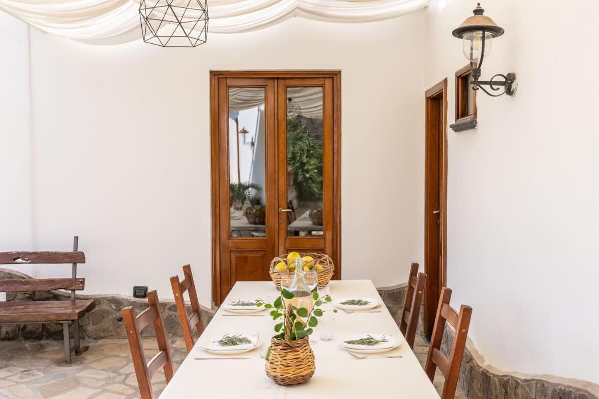 Villa Mimosa Rustic Elegance Views & Pool Massa Lubrense Luaran gambar