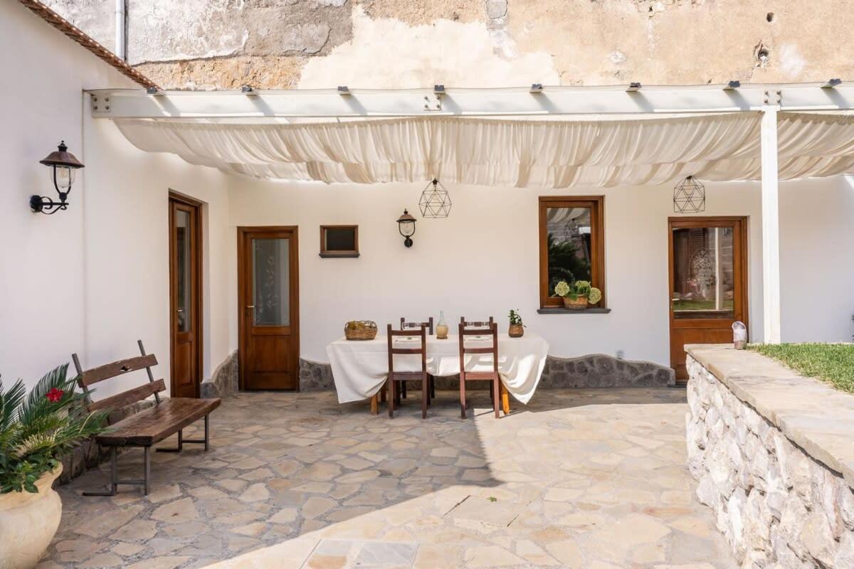 Villa Mimosa Rustic Elegance Views & Pool Massa Lubrense Luaran gambar