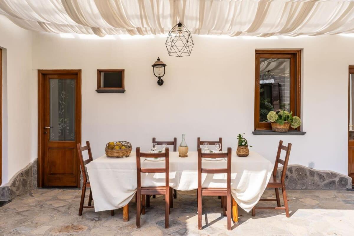 Villa Mimosa Rustic Elegance Views & Pool Massa Lubrense Luaran gambar