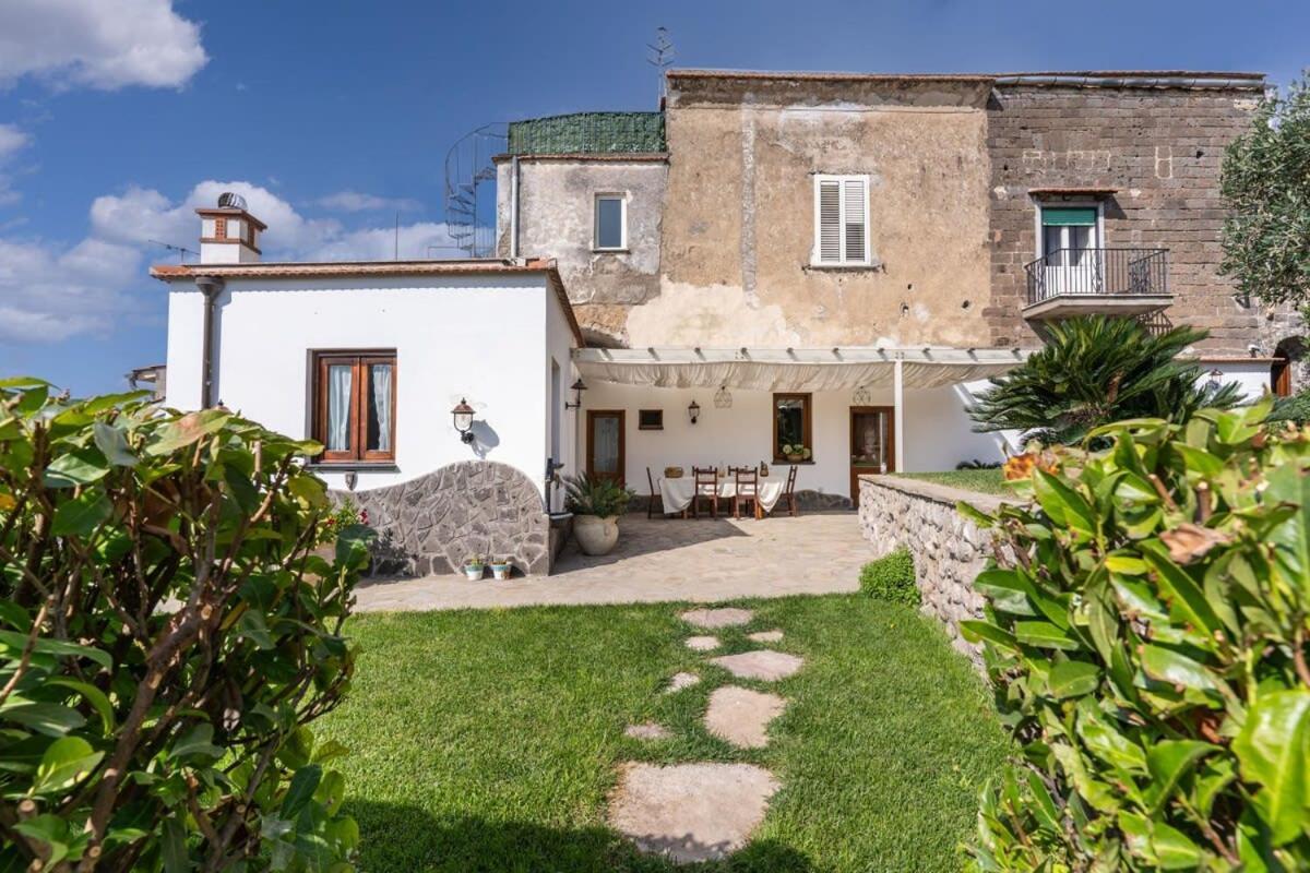 Villa Mimosa Rustic Elegance Views & Pool Massa Lubrense Luaran gambar