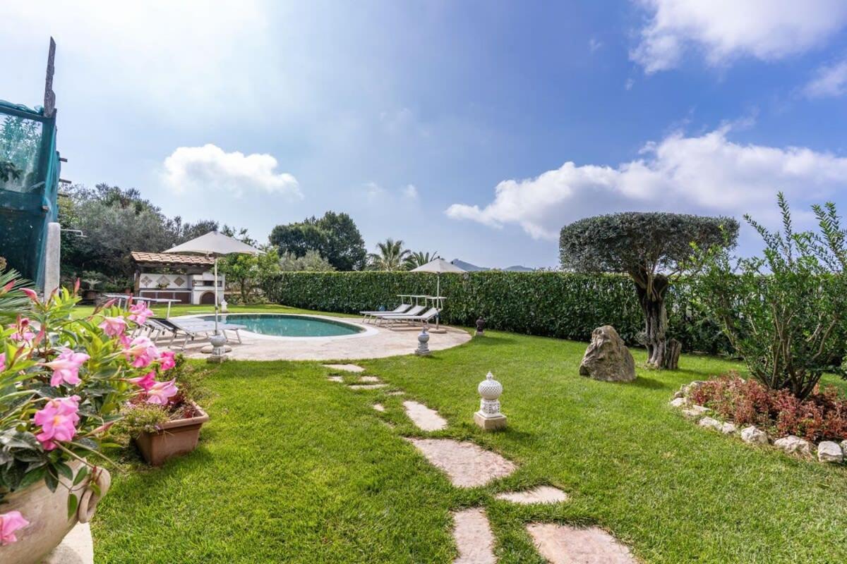 Villa Mimosa Rustic Elegance Views & Pool Massa Lubrense Luaran gambar