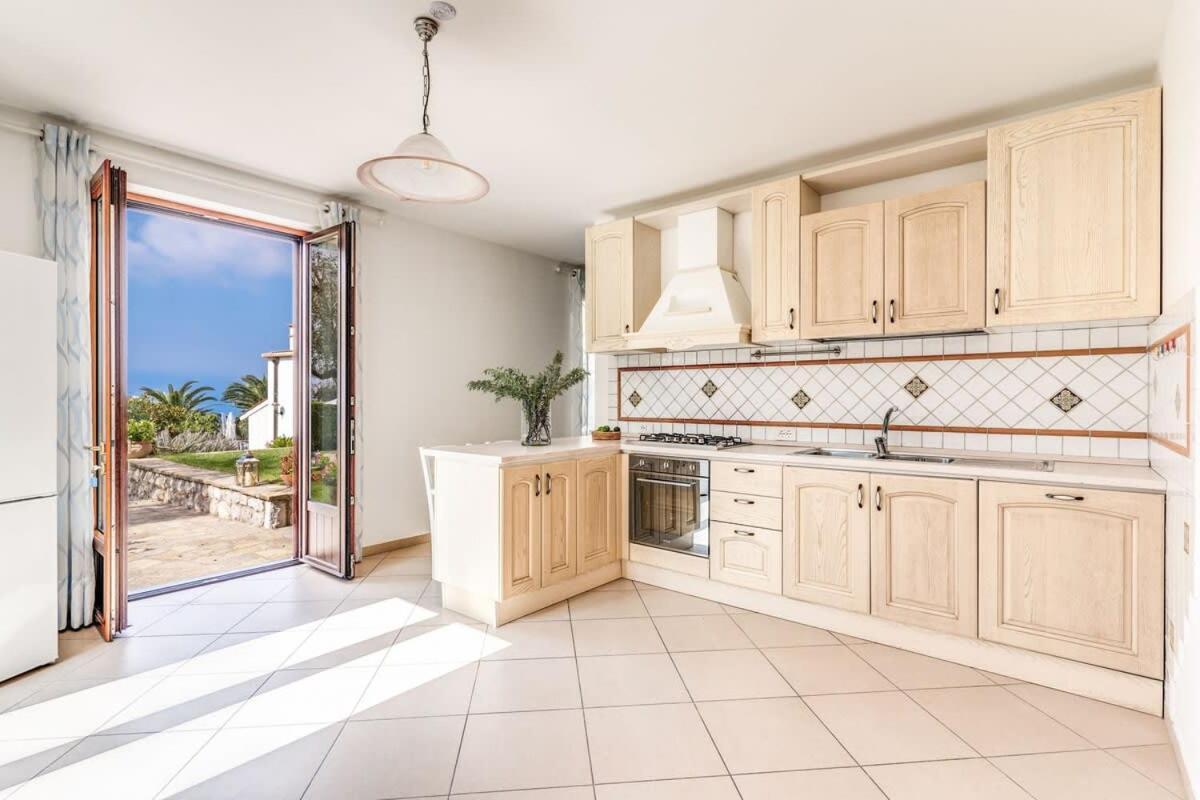 Villa Mimosa Rustic Elegance Views & Pool Massa Lubrense Luaran gambar